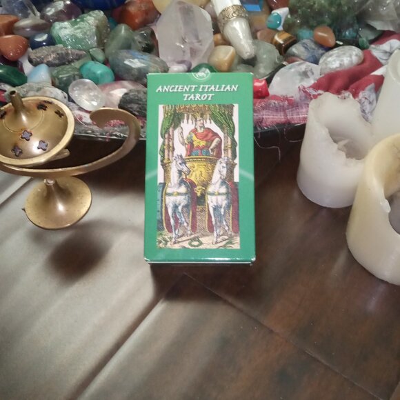 Ancient Italian Tarot Scrabeo Used only once - Picture 3 of 4